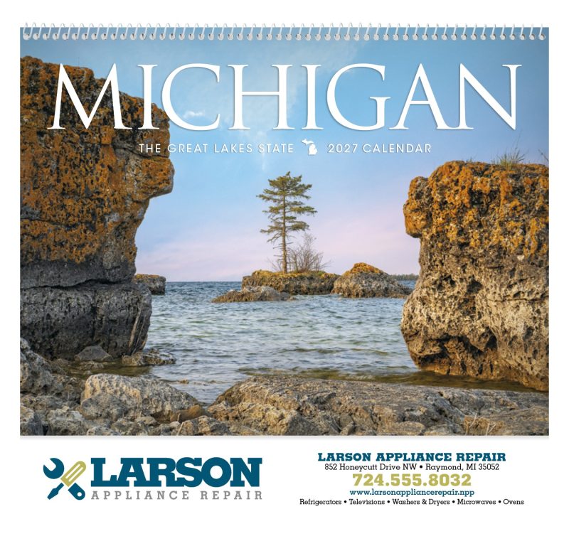 Custom Triumph® Calendars Michigan Calendar - 5