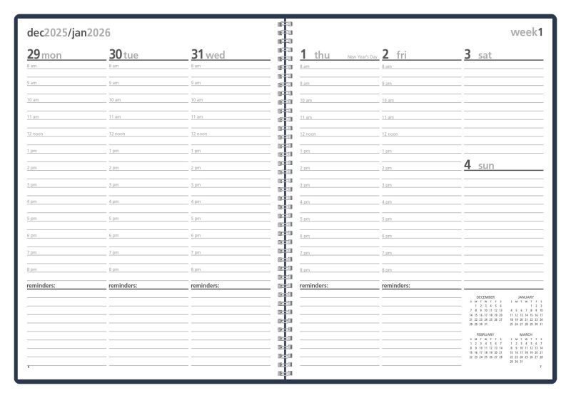 Custom Triumph® Calendars Monthly & Weekly Planner - 2