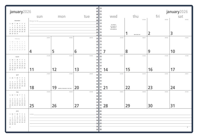 Custom Triumph® Calendars Monthly & Weekly Planner - 3