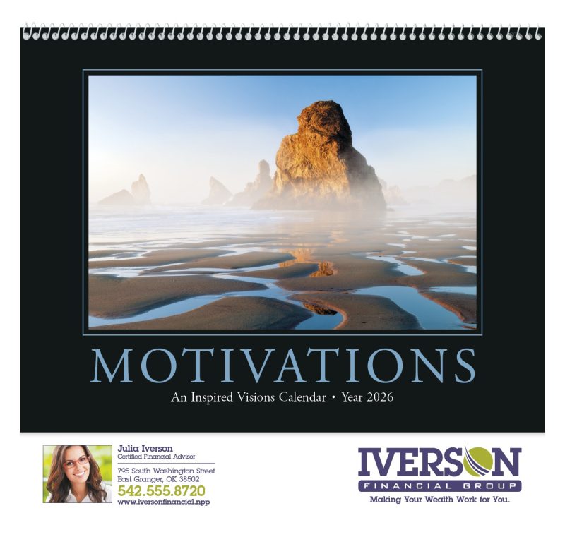 Custom Triumph® Calendars Motivations Calendar - 2