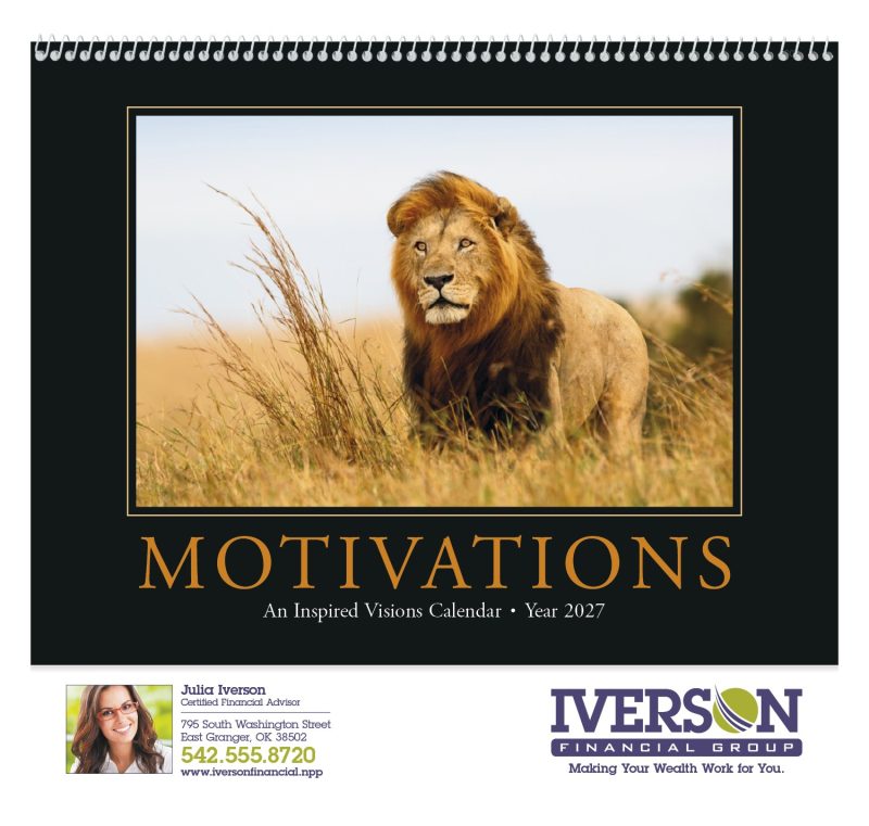 Custom Triumph® Calendars Motivations Calendar - 5