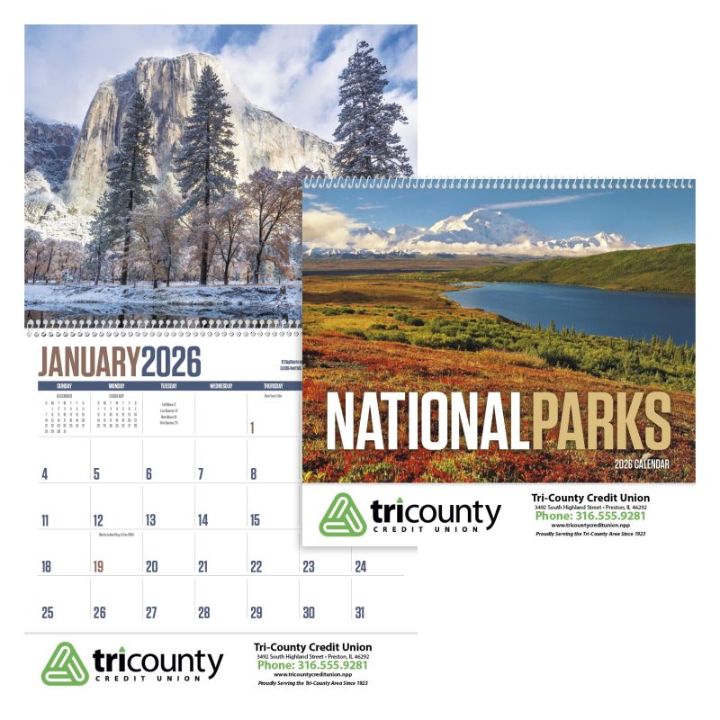 Custom Triumph® Calendars National Parks Calendar - 1