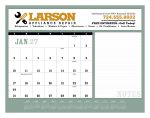 Custom Triumph® Calendars Notes Desk Pad - 1