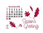 Custom Triumph® Calendars Press-N-Stick Full-Color Header Standard Calendar - 3