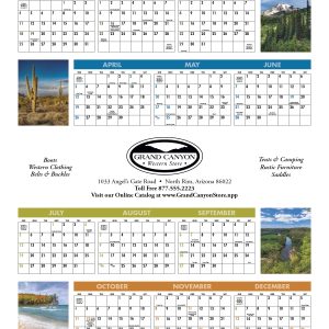 Custom Triumph® Calendars Scenic Span-A-Year Calendar