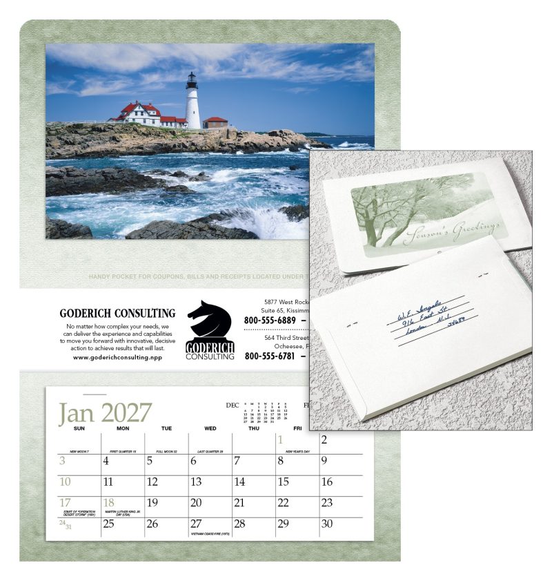 Custom Triumph® Calendars Single Pocket Calendar