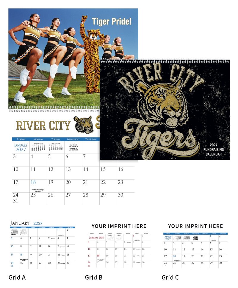 Custom Triumph® Calendars Small Quantity Custom - Spiral Calendar