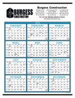 Custom Triumph® Calendars Span-A-Year Non-Laminated Calendar