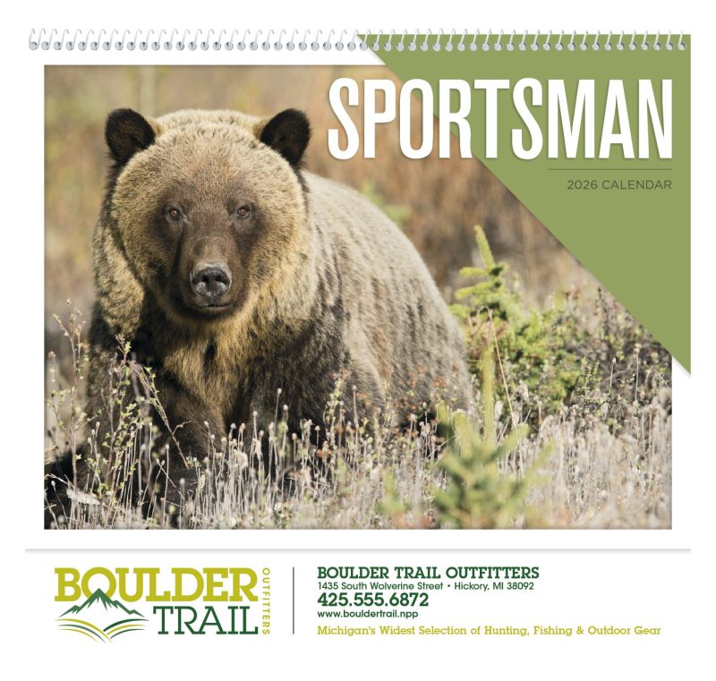 Custom Triumph® Calendars Sportsman Calendar - 2