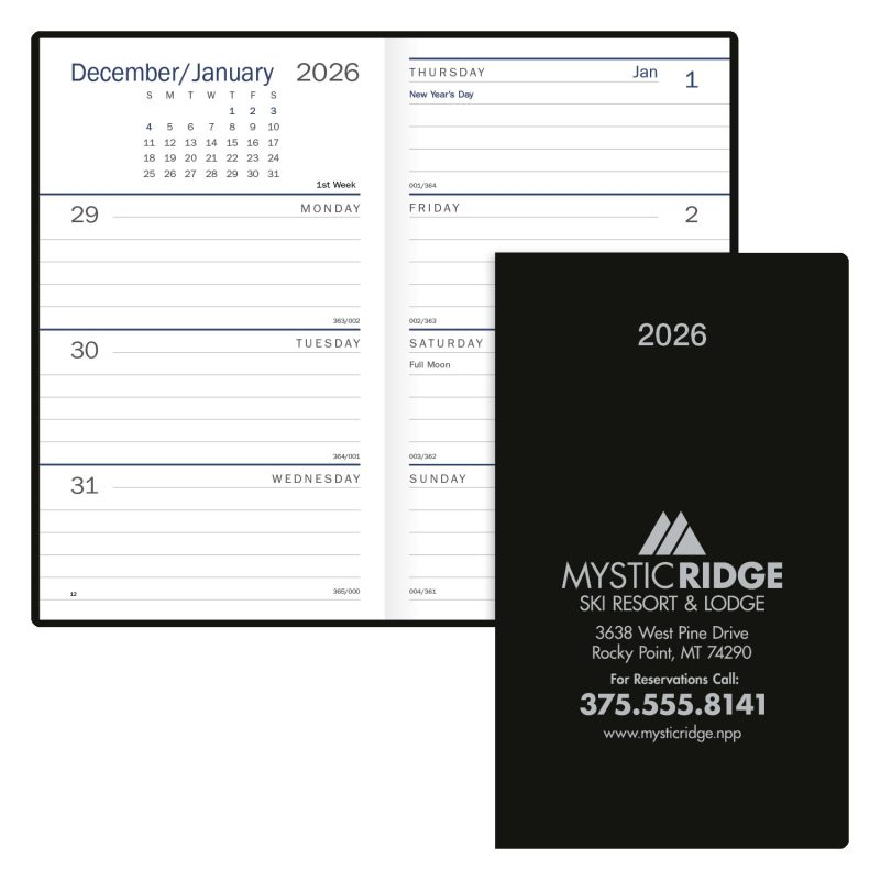 Custom Triumph® Calendars Standard Weekly Pocket Planner - 1