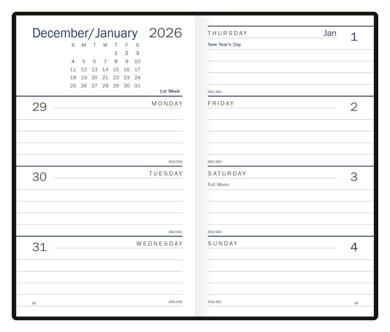Custom Triumph® Calendars Standard Weekly Pocket Planner - 2
