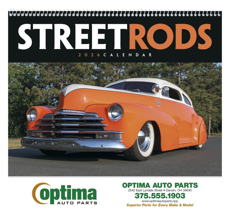 Custom Triumph® Calendars Street Rods Calendar - 2
