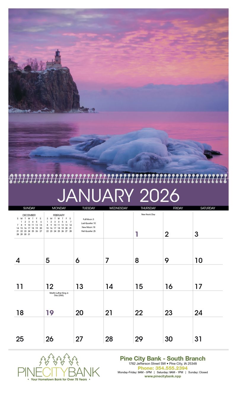 Custom Triumph® Calendars Sunrise Sunset Calendar - 3