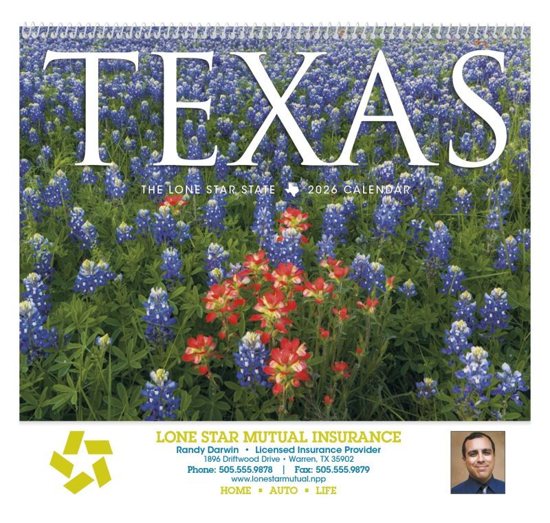 Custom Triumph® Calendars Texas Calendar - 2