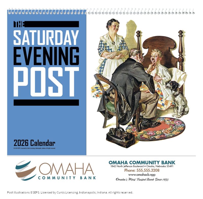 Custom Triumph® Calendars The Saturday Evening Post - 2