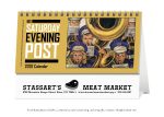 Custom Triumph® Calendars The Saturday Evening Post Desk Calendar - 2