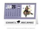 Custom Triumph® Calendars The Saturday Evening Post Desk Calendar - 3
