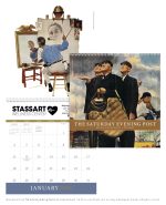Custom Triumph® Calendars The Saturday Evening Post Illustrations by Norman Rockwell Calendar