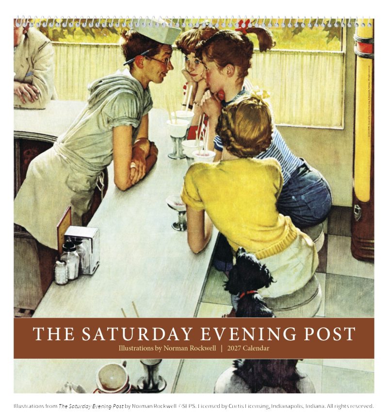 Custom Triumph® Calendars The Saturday Evening Post Illustrations by Norman Rockwell Calendar - 3