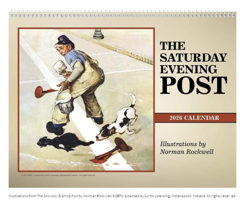 Custom Triumph® Calendars The Saturday Evening Post Illustrations by Norman Rockwell Calendar - 2