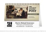 Custom Triumph® Calendars The Saturday Evening Post Illustrations by Norman Rockwell Desk Calendar - 2