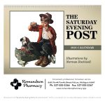 Custom Triumph® Calendars The Saturday Evening Post Pocket Calendar - 2