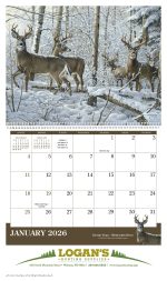 Custom Triumph® Calendars Wildlife Art Calendar - 3