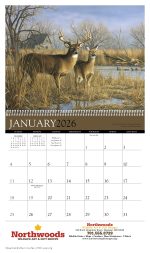 Custom Triumph® Calendars Wildlife Art by the Hautman Brothers Calendar - 3