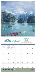 Custom Triumph® Calendars World Scenic Calendar - 5
