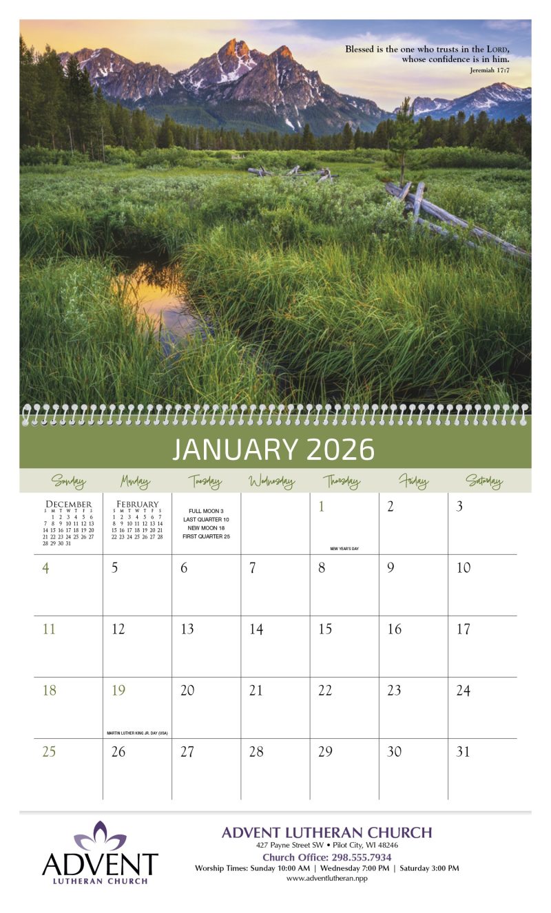 Custom Triumph® Calendars World of Inspiration Calendar - 3