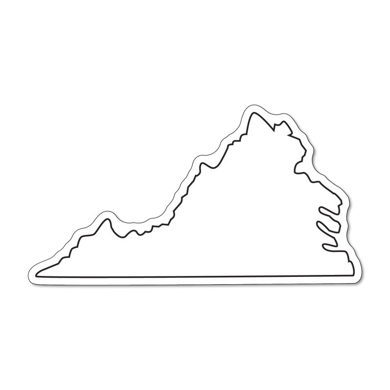 Custom Virginia NoteKeeper™ Magnet 35 Mil - 1