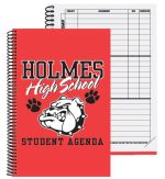 Custom Weekly Assignment Planner Notebook (5 ¾"x 8 3/8") - 4