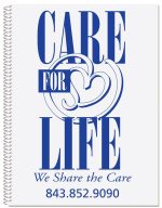 Custom Wide Ruled Composition Notebook w/1 Color (8 ½"x 10 ½") - 4