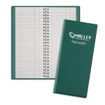 Custom Wire-O Flexible Tally Book