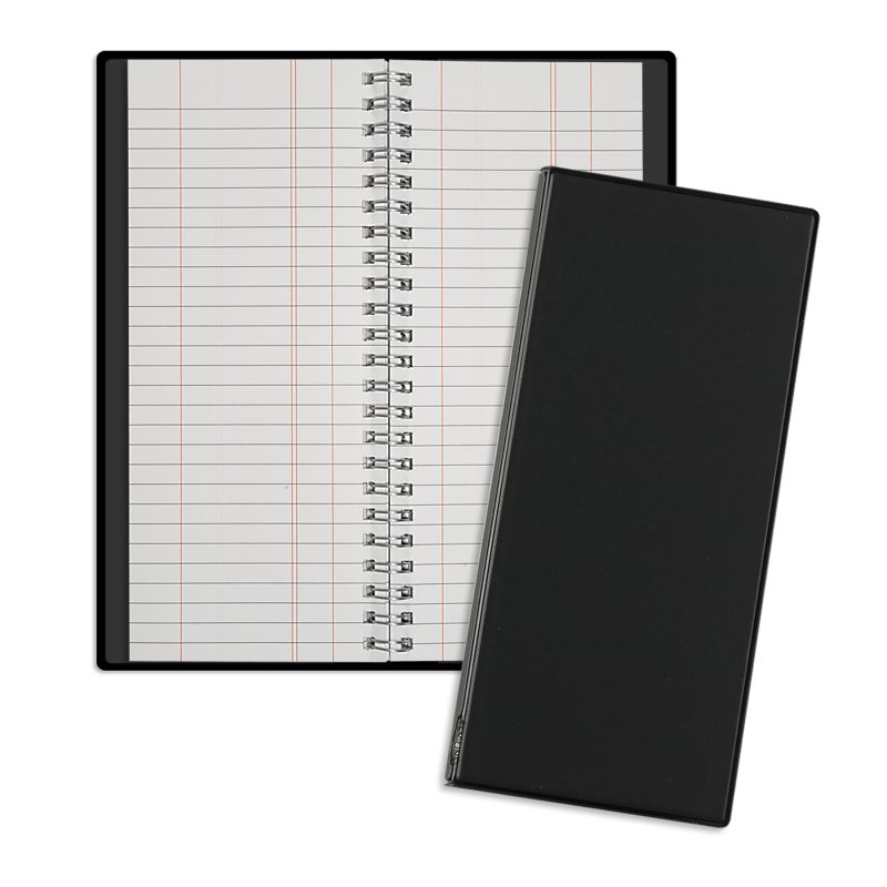 Custom Wire-O Flexible Tally Book - 2