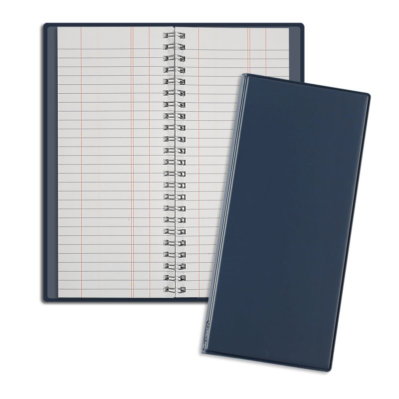 Custom Wire-O Flexible Tally Book - 7