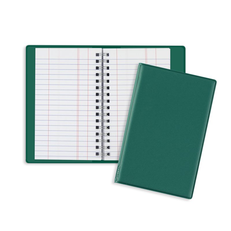 Custom Wire-O Flexible Tally Book Junior - 6