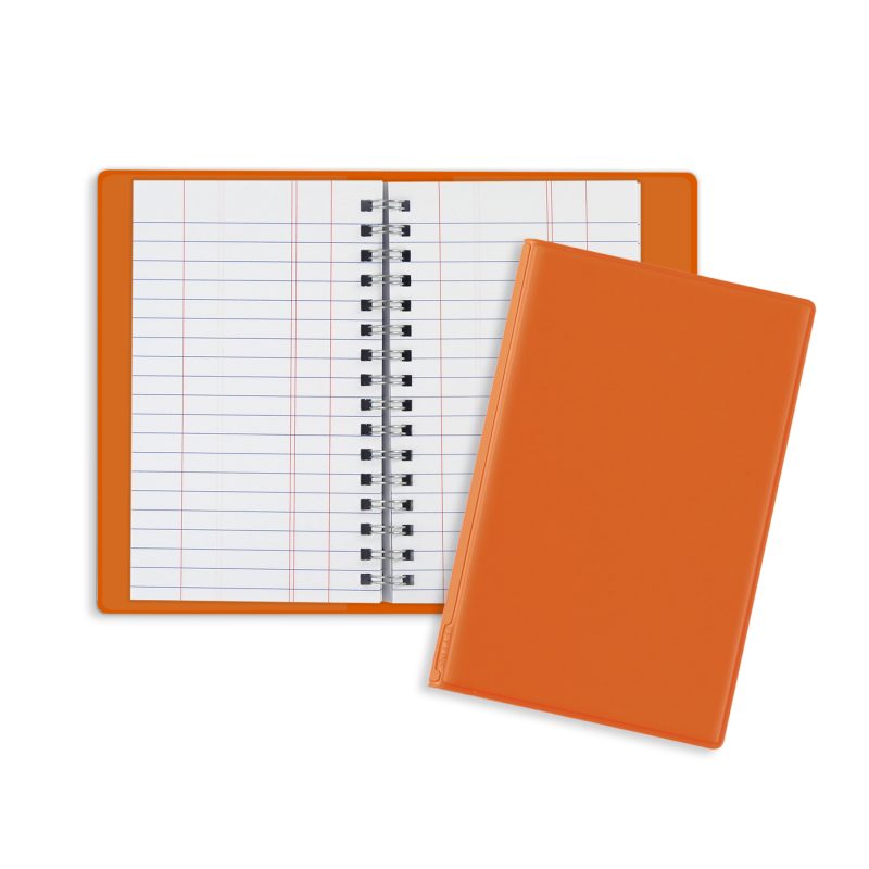 Custom Wire-O Flexible Tally Book Junior - 8