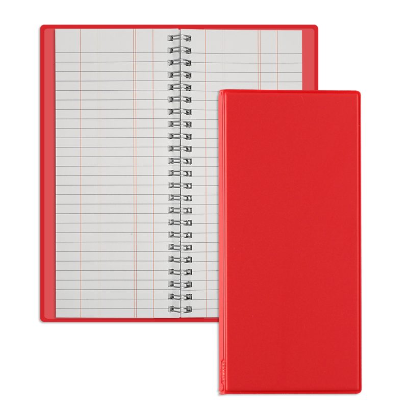 Custom Wire-O Tally Book - 1
