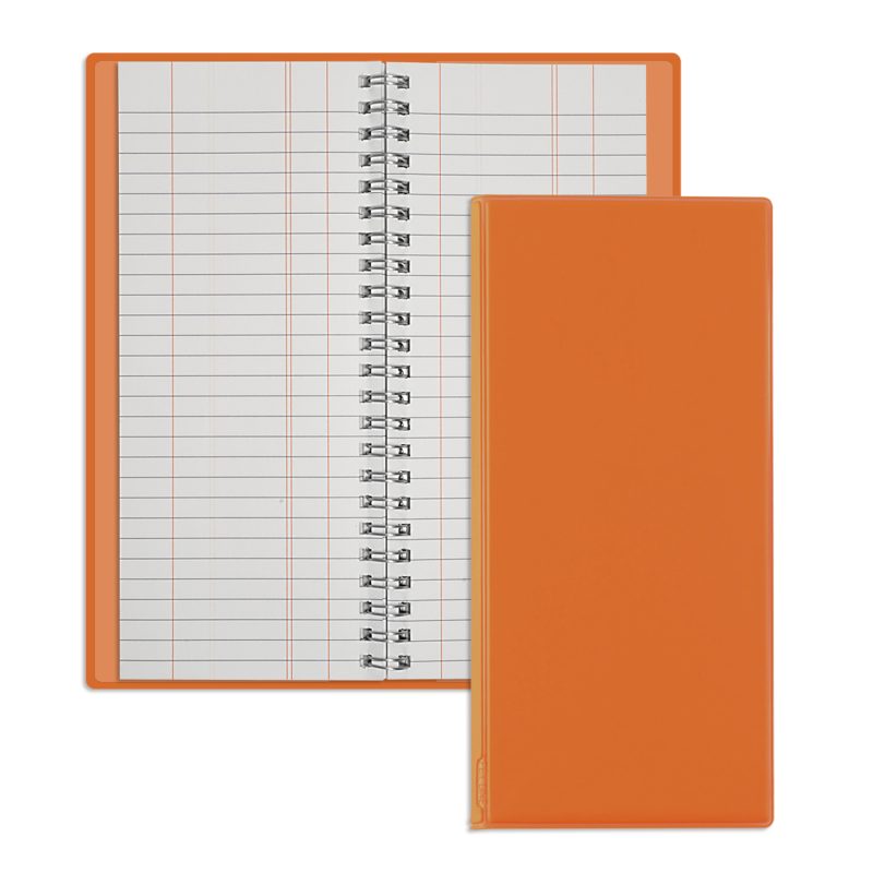Custom Wire-O Tally Book - 8