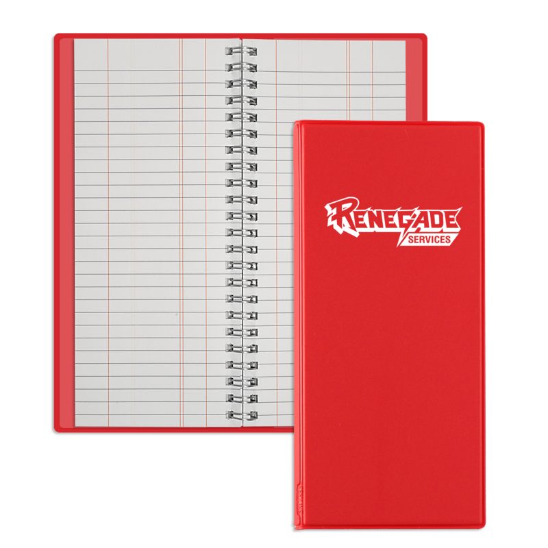 Custom Wire-O Tally Book