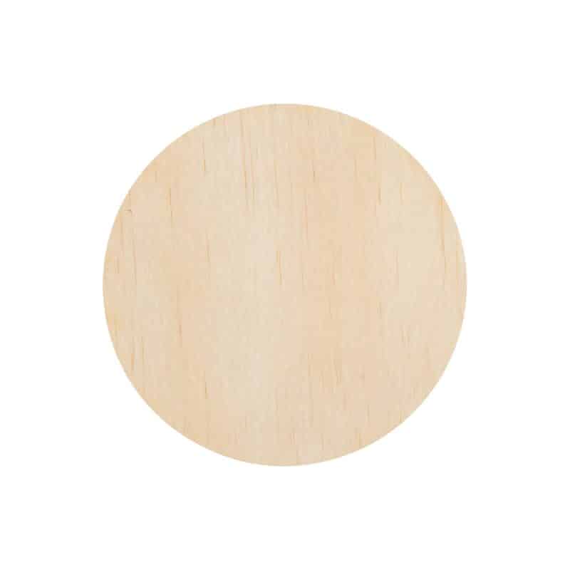 Custom Wood Coaster - Circle - 1