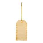 Custom Wood Ornament - Gift Tag - 1
