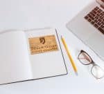 Custom Wooden Logo Sticker - 2