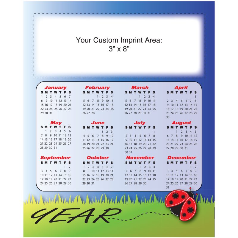 Custom XXL Magnetic Calendar - 2