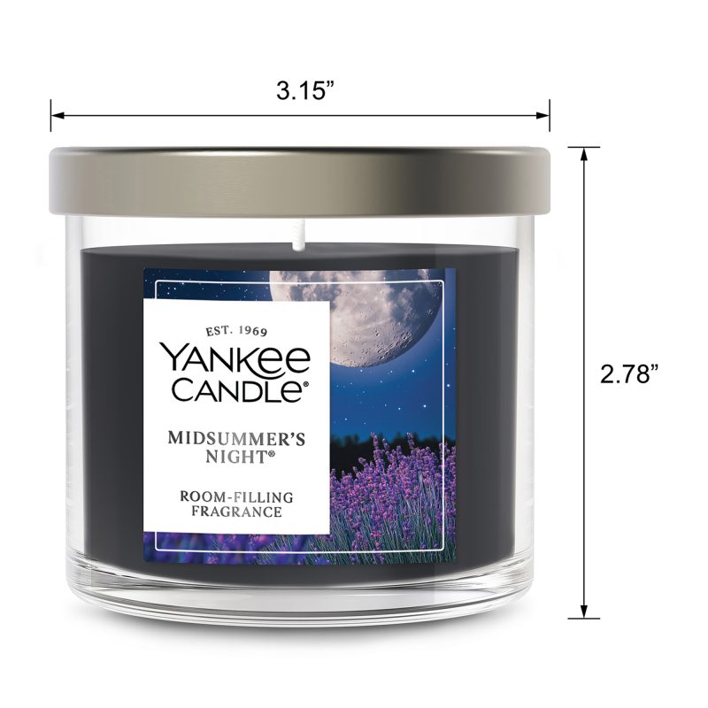 Custom Yankee Candle® Small Tumbler Candle - Midsummers Night - 4