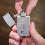 Custom Zippo® Usa-Made Bit Safe Screwdriver Satin Chrome - 8