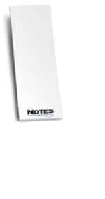 Custom 25-Sheet Stik-Withit® Adhesive Notepad (3"x8") Low Quantity