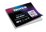 Custom 25-Sheet Stik-Withit® Low Quantity Adhesive Notepad (4"x3")