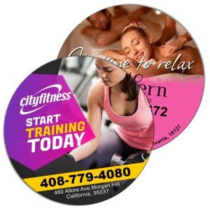 Custom 4" Circle Magnet